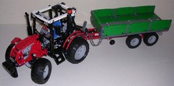 tracteur-avec-remorque-8063-alfred-pedersen-2009 #8063