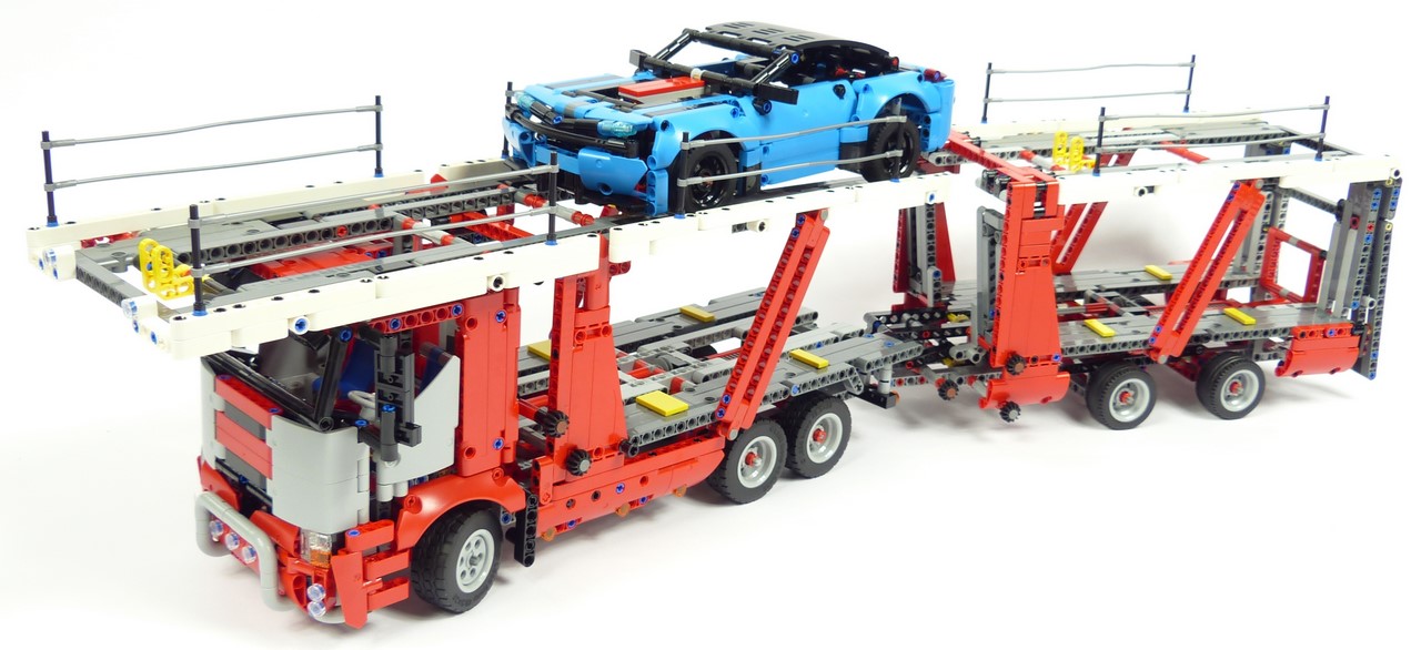 LEGO Technic 42098 pas cher, Le transporteur de voitures